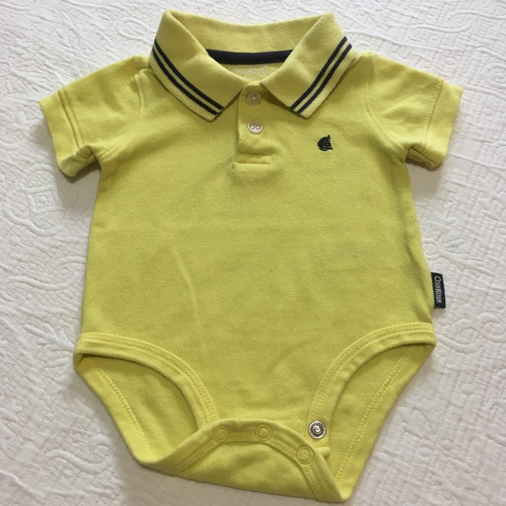 6m (6/$20) Polo Shirt/Bodysuit by OshKosh